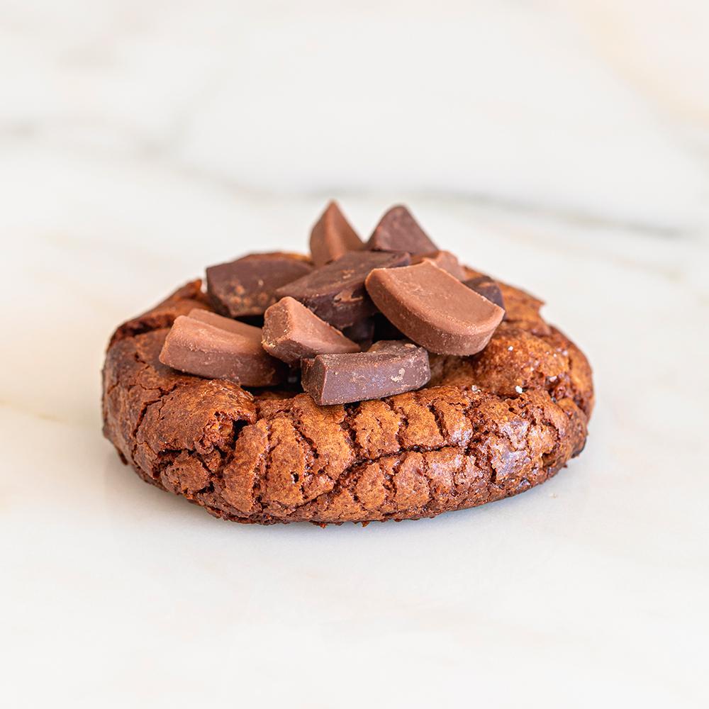 Cookie double chocolat<br /> <em>(sans gluten)</em>