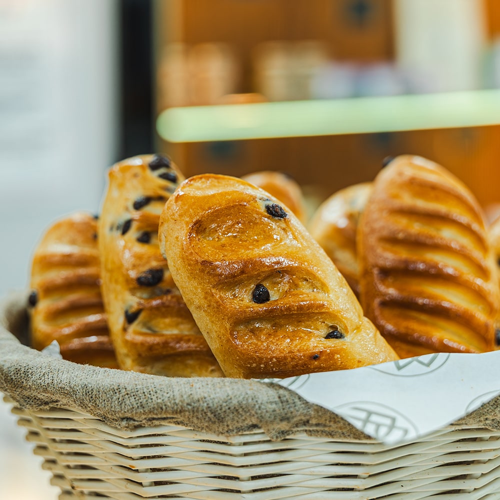 Pain au lait et chocolat